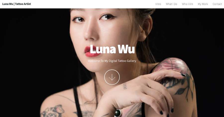 Luna Wu Website